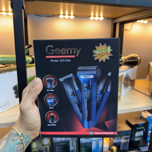 Afeitadora Geemy 3en1 GM-566